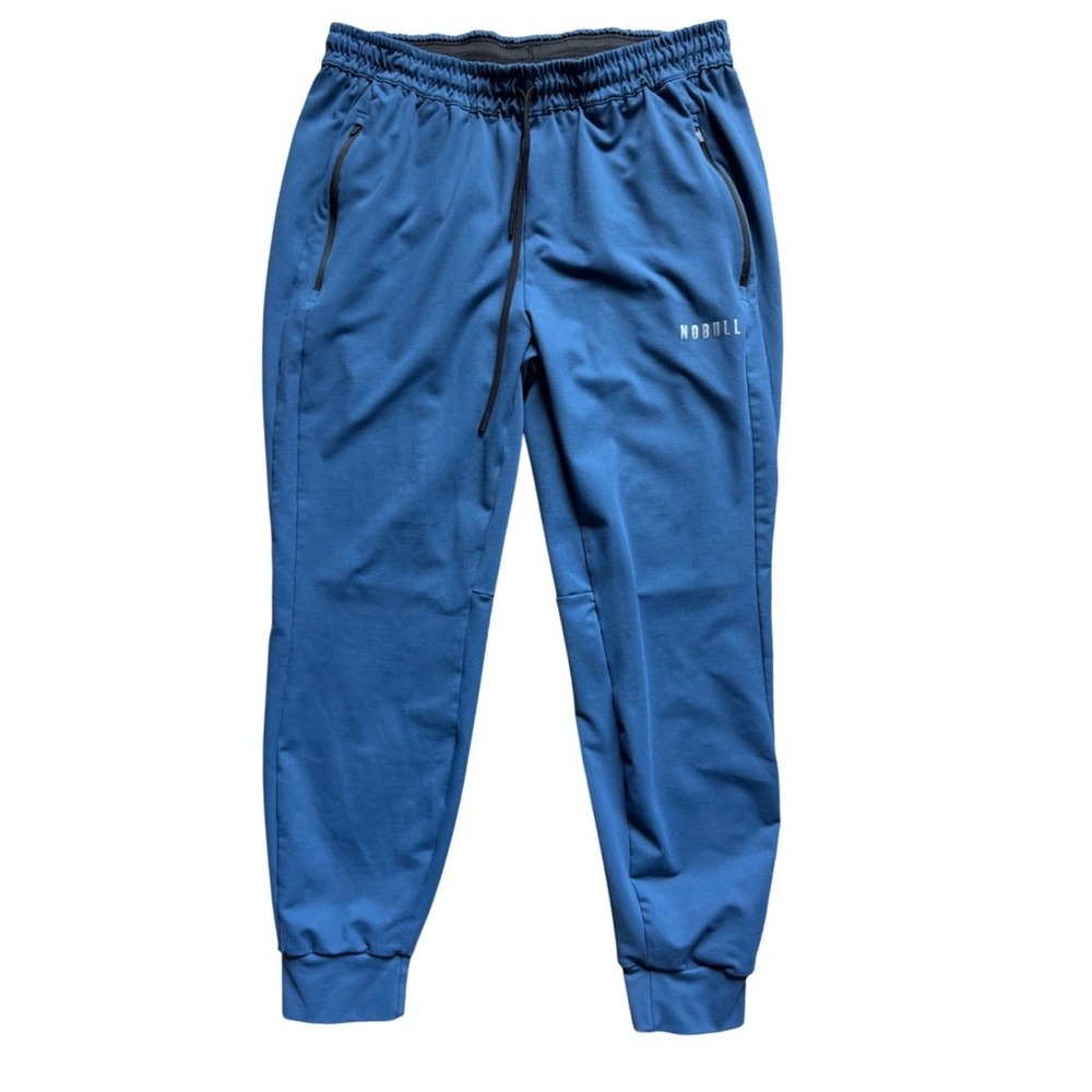 NOBULL Joggers Mens XL Blue Performance Workout Training EUC